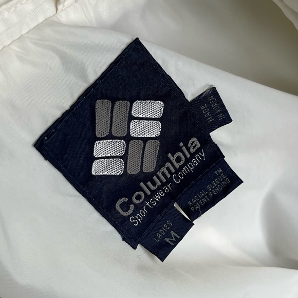 Columbia Sportswear Whirlibird White Nylon Jacket - Picture 14 of 16